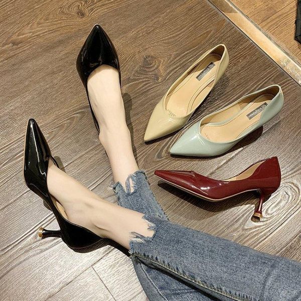 dress shoes woman 6cm high heel pumps black thin heels women wedding party leisure wine khaki green
dress shoes woman 6cm high heel pumps black thin heels women wedding party leisure wine khaki green