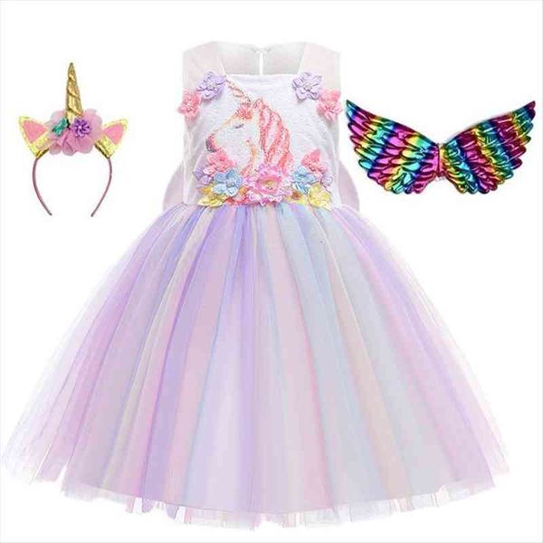 christmas girl rainbow unicorn kids dresses birthday party fancy costume for girls wedding baby clothes children outfit, Red;yellow
christmas girl rainbow unicorn kids dresses birthday party fancy costume for girls wedding baby clothes children outfit, Red;yellow