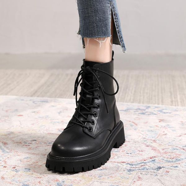 boots lolita shoes zipper round toe flat heel med ankle leather genuine ladies rock autumn black rubber solid fabric cross-tied
boots lolita shoes zipper round toe flat heel med ankle leather genuine ladies rock autumn black rubber solid fabric cross-tied