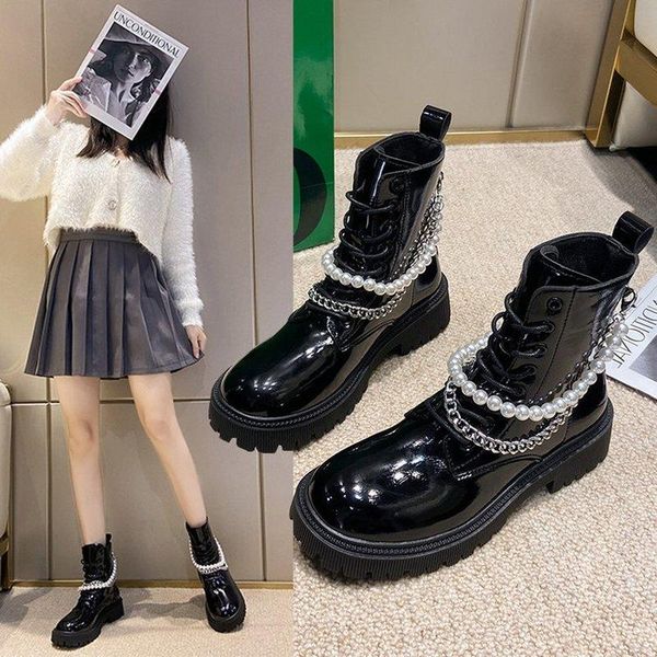 boots women 2021 autumn pu leather round toe platform flat heel short ankle for ladies lolita shoe, Black
boots women 2021 autumn pu leather round toe platform flat heel short ankle for ladies lolita shoe, Black
