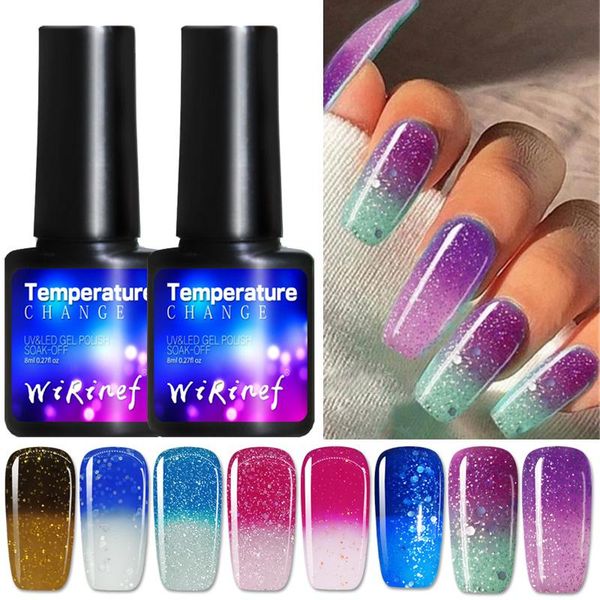 nail gel 8ml gradient glitter uv polish semi permanent varnish color change base coat soak off art lacquer, Red;pink
nail gel 8ml gradient glitter uv polish semi permanent varnish color change base coat soak off art lacquer, Red;pink