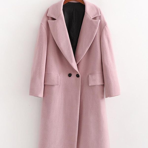 women's jackets xd - 3220 fall 2021 europe and the united states wear pink two female buckle coat, Black;brown
women's jackets xd - 3220 fall 2021 europe and the united states wear pink two female buckle coat, Black;brown