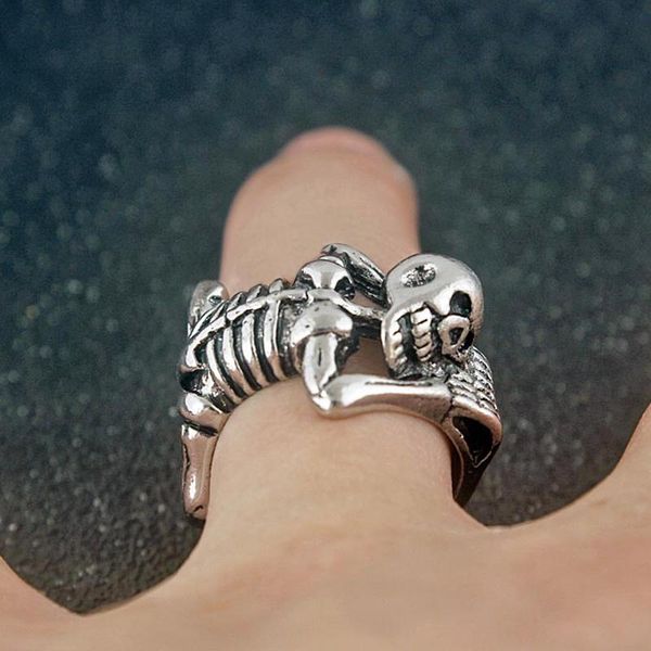 creative retro skeleton skull opening ring punk hip hop party accessories for men women fashion halloween jewelry gift cluster rings, Golden;silver
creative retro skeleton skull opening ring punk hip hop party accessories for men women fashion halloween jewelry gift cluster rings, Golden;silver