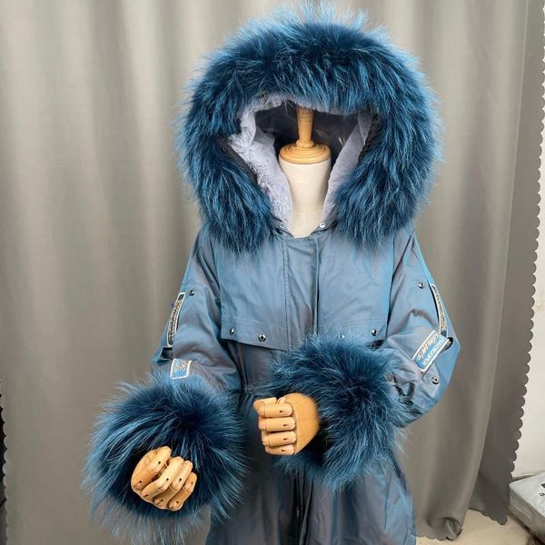 real raccoon fur collar womens 100% natural gray shawl scraves scarves, Blue;gray
real raccoon fur collar womens 100% natural gray shawl scraves scarves, Blue;gray