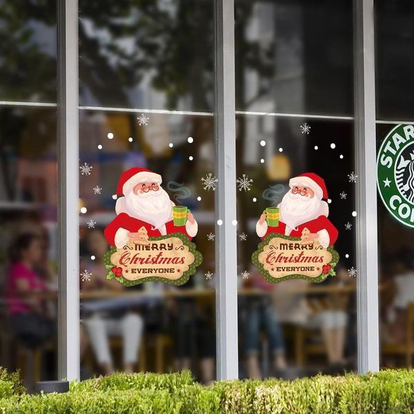 wall stickers cartoon santa claus merry christmas sticker for shop glass door decoration xmas festival mural art diy home decals
wall stickers cartoon santa claus merry christmas sticker for shop glass door decoration xmas festival mural art diy home decals