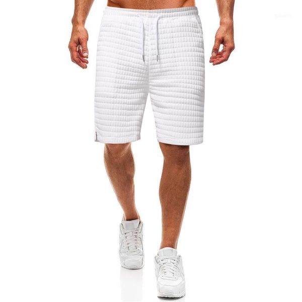 men's shorts summer breeches 2021 cotton casual bermuda black board waffle beach men, White;black
men's shorts summer breeches 2021 cotton casual bermuda black board waffle beach men, White;black