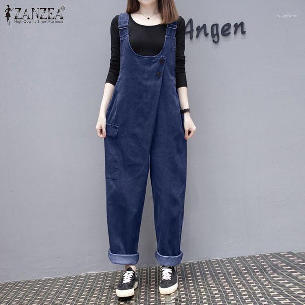 women's jumpsuits & rompers women stylish denim style casual summer overalls pants solid wide leg trousers loose playsuits women's, Black;white
women's jumpsuits & rompers women stylish denim style casual summer overalls pants solid wide leg trousers loose playsuits women's, Black;white
