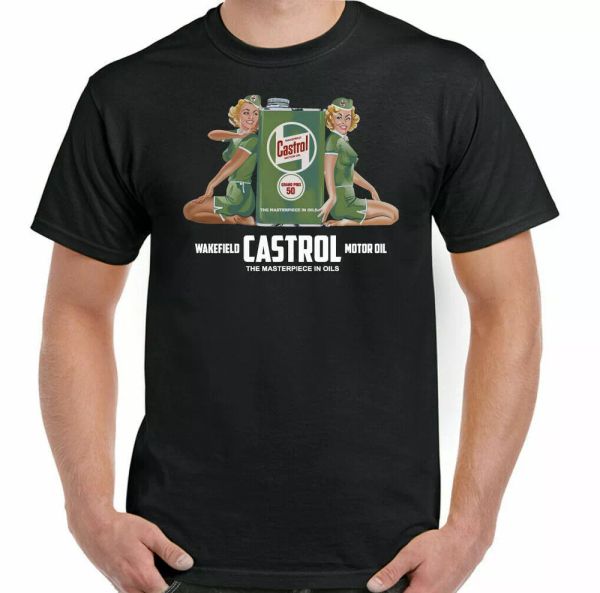 castrol oil t-shirt pinup girl car engine motorbike motorcycle biker f1 rally, White;black
castrol oil t-shirt pinup girl car engine motorbike motorcycle biker f1 rally, White;black