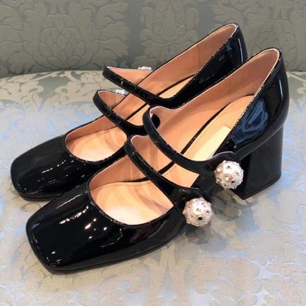 dress shoes mary janes women retro high heels pumps patent leather chaussures femme luxury party ladies zapatos de mujer, Black
dress shoes mary janes women retro high heels pumps patent leather chaussures femme luxury party ladies zapatos de mujer, Black