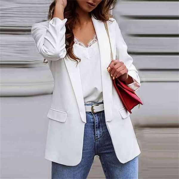 elegant women turn-down collar button jacket autumn fashion casual long sleeve office lady coat vintage plus size jackets coats 210922, Black;brown
elegant women turn-down collar button jacket autumn fashion casual long sleeve office lady coat vintage plus size jackets coats 210922, Black;brown