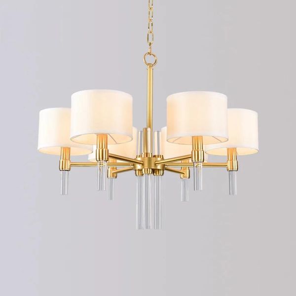 pendant lamps all copper post-modern light luxury chandelier simple fabric living room dining study bedroom model lamp
pendant lamps all copper post-modern light luxury chandelier simple fabric living room dining study bedroom model lamp