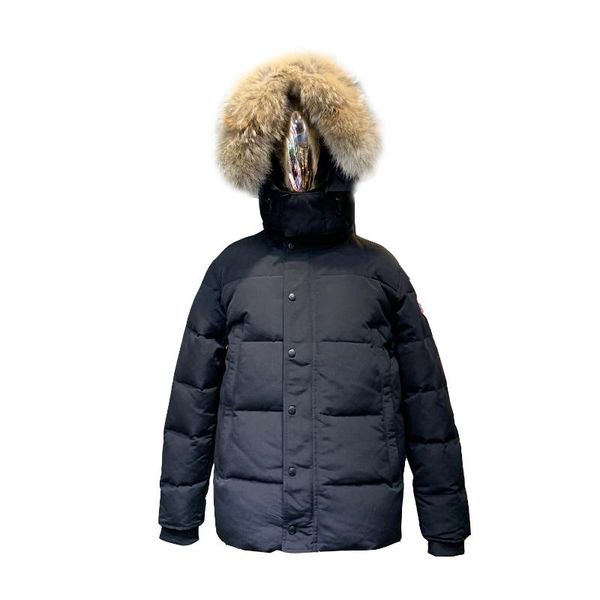 mens winter outdoor down puffer jacket white duck windproof hoodies hooded outwear collar cap warm raccoon fur wyndham parka black
mens winter outdoor down puffer jacket white duck windproof hoodies hooded outwear collar cap warm raccoon fur wyndham parka black