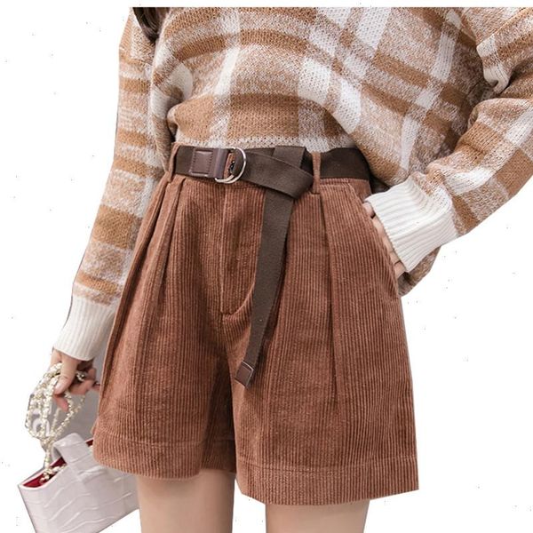 women shorts winter big size s 5xl girl loose corduroy a line lady high waist streatwear pd472, White;black
women shorts winter big size s 5xl girl loose corduroy a line lady high waist streatwear pd472, White;black