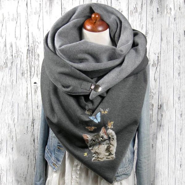 scarves women scarf winter fashion printing view art print button szalik functional soft wrap casual warm shawls, Blue;gray
scarves women scarf winter fashion printing view art print button szalik functional soft wrap casual warm shawls, Blue;gray