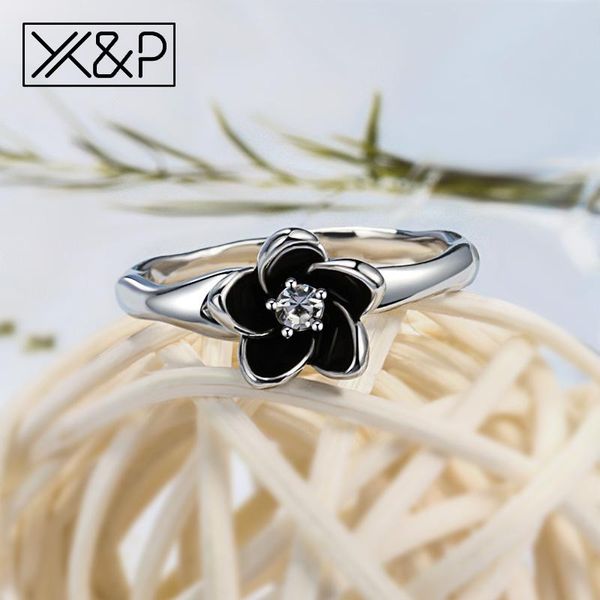 wedding rings x&p brand black flower cubic zirconia for women fashion cute bride crystal silver color femme ring jewelry, Slivery;golden
wedding rings x&p brand black flower cubic zirconia for women fashion cute bride crystal silver color femme ring jewelry, Slivery;golden