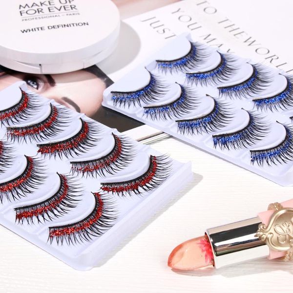 false eyelashes 5pair glitter eyelash extension tips bushy fiber makeup tools adults children stage performance wispy lashes
false eyelashes 5pair glitter eyelash extension tips bushy fiber makeup tools adults children stage performance wispy lashes