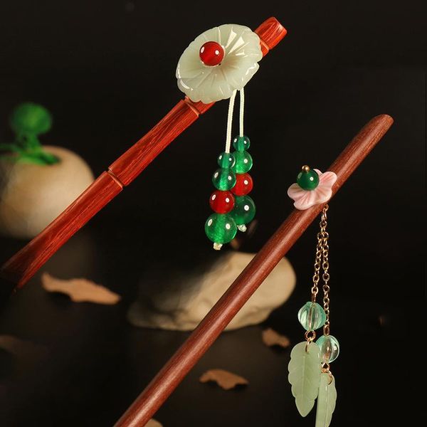 ancient hairpin clips wooden hair forks retro women tassel stepping stick chinese style flower headpieces accessories & barrettes, Golden;silver
ancient hairpin clips wooden hair forks retro women tassel stepping stick chinese style flower headpieces accessories & barrettes, Golden;silver