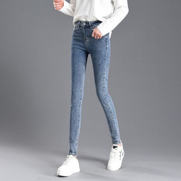 women's jeans retro blue stretch 2021 spring and autumn net red hyuna high waist slim trousers tight feet pants
women's jeans retro blue stretch 2021 spring and autumn net red hyuna high waist slim trousers tight feet pants