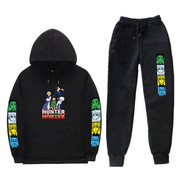 men's tracksuits hunterxhunter hoodie+ sweatpants men woman tracksuit 2 pieces sets ropa hombre jogging autumn winter clothing, Gray
men's tracksuits hunterxhunter hoodie+ sweatpants men woman tracksuit 2 pieces sets ropa hombre jogging autumn winter clothing, Gray