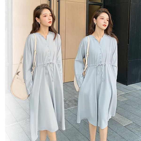 maternity dresses 8323# clothes spring autumn long sleeve slimming mid-long dress for pregnant women mom, White
maternity dresses 8323# clothes spring autumn long sleeve slimming mid-long dress for pregnant women mom, White