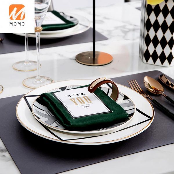 light luxury tableware set western cuisine plate steak knife and fork creative personal household nordic dining-table storage bottles & jars
light luxury tableware set western cuisine plate steak knife and fork creative personal household nordic dining-table storage bottles & jars