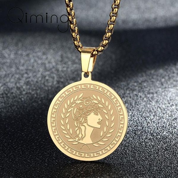 pendant necklaces hera is the goddess of women neckalce ancient greek stainless steel marriage family childbirth amulet necklace, Silver
pendant necklaces hera is the goddess of women neckalce ancient greek stainless steel marriage family childbirth amulet necklace, Silver