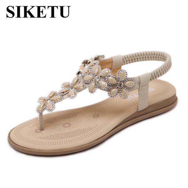 arrival 2021 women sandals beaded ladies flip flops bohemia woman shoes comfort beach summer flat, Black
arrival 2021 women sandals beaded ladies flip flops bohemia woman shoes comfort beach summer flat, Black