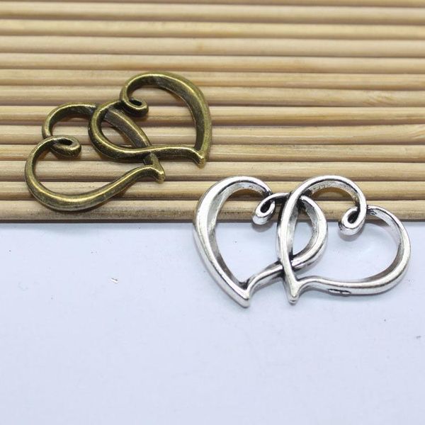 charms retro diy alloy pendant heart-to-heart hollow heart-shaped jewelry accessories making, Bronze;silver
charms retro diy alloy pendant heart-to-heart hollow heart-shaped jewelry accessories making, Bronze;silver