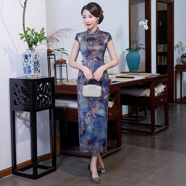 ethnic clothing print long cheongsam dress modern qipao chinese dresses traditional vestido oriental 4xl, Red
ethnic clothing print long cheongsam dress modern qipao chinese dresses traditional vestido oriental 4xl, Red