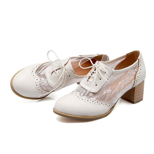 dress shoes women's front lace up thick heel square elegant fashion hollow single, Black
dress shoes women's front lace up thick heel square elegant fashion hollow single, Black