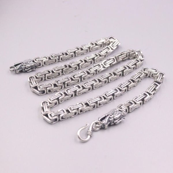 chains pure 925 sterling silver chain width 6mm solid square box dragon head link necklace 60cm / 111-112g for man lucky gift
chains pure 925 sterling silver chain width 6mm solid square box dragon head link necklace 60cm / 111-112g for man lucky gift