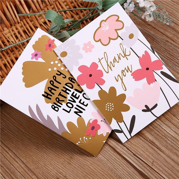 greeting cards 9pcs flower card teenage party favor gift thank you 
greeting cards 9pcs flower card teenage party favor gift thank you