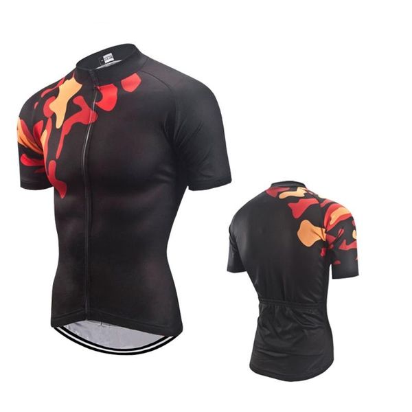 men's t-shirts black male bike jersey right sleeve and chest irregular stripes cycling extreme sports wear-resistant bicycle shirt, White;black
men's t-shirts black male bike jersey right sleeve and chest irregular stripes cycling extreme sports wear-resistant bicycle shirt, White;black