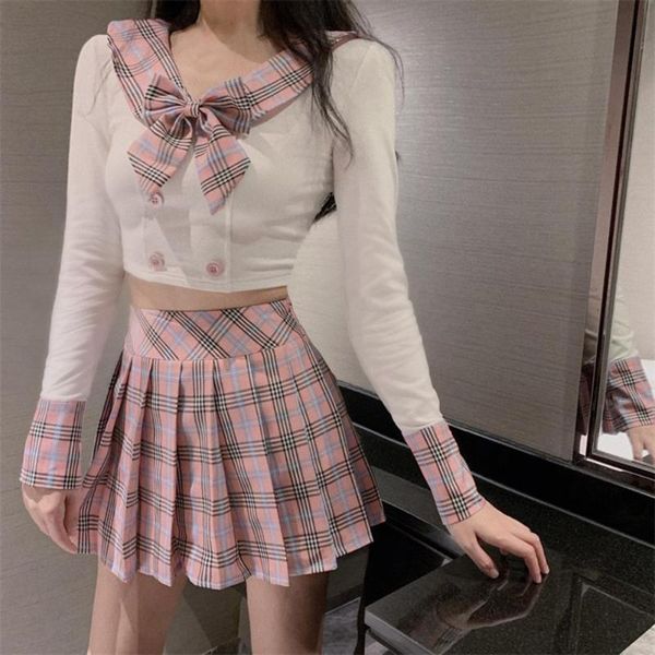 clothing sets japanese school uniform for girls sailor +skirt navy style students clothes girl plus size lala cheerleader, White
clothing sets japanese school uniform for girls sailor +skirt navy style students clothes girl plus size lala cheerleader, White