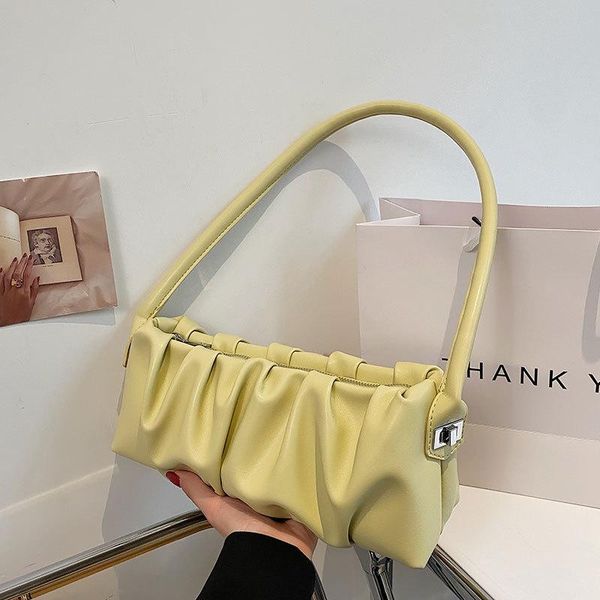 fashion solid color shoulder bag women pu leather pleated handbag luxury crossbody 2021 messenger bolsas feminina bags
fashion solid color shoulder bag women pu leather pleated handbag luxury crossbody 2021 messenger bolsas feminina bags