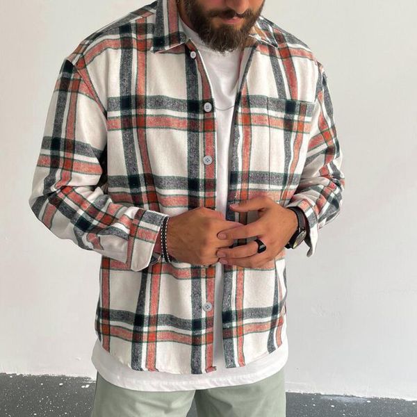 men's jackets in stock men casual autumn&winter outwear long sleeve pockets coats loose plaid print male blouse shirts jacket#8, Black;brown
men's jackets in stock men casual autumn&winter outwear long sleeve pockets coats loose plaid print male blouse shirts jacket#8, Black;brown