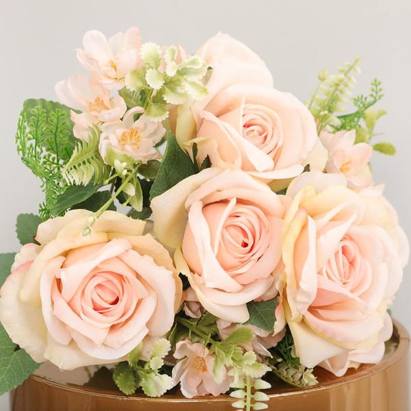 decorative flowers & wreaths 11 european style artificial roses celebration background gift fake home decoration accessories
decorative flowers & wreaths 11 european style artificial roses celebration background gift fake home decoration accessories
