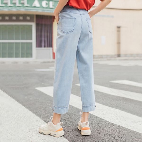 women's jeans female inman jeans, korean fashion summer clothes for women, leisure fabric, adjustable legs, ankle length, cut, girl jea, Blue
women's jeans female inman jeans, korean fashion summer clothes for women, leisure fabric, adjustable legs, ankle length, cut, girl jea, Blue
