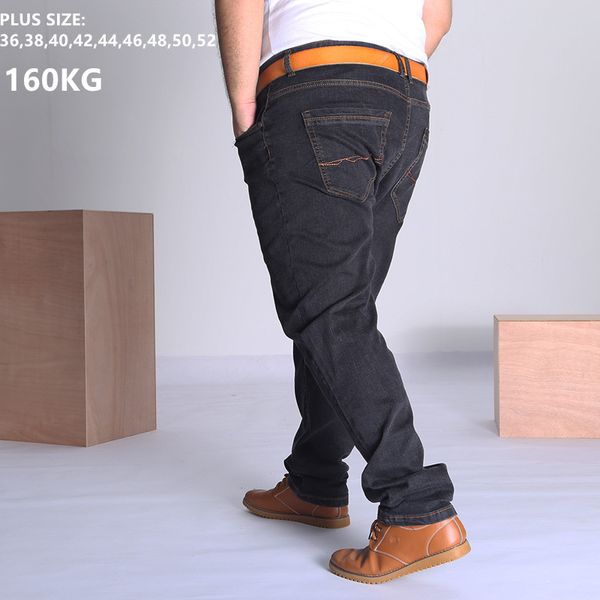 black jeans men blue big large plus size 46 48 50 52 150kg mens jean elastic high waist man loose straight denim pants trousers
black jeans men blue big large plus size 46 48 50 52 150kg mens jean elastic high waist man loose straight denim pants trousers