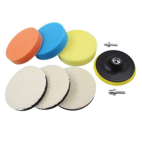 care products 7pcs/set polishing pad soft wool ball bonnet kit 5\" wheel disc abrasive tool high quality
care products 7pcs/set polishing pad soft wool ball bonnet kit 5\" wheel disc abrasive tool high quality