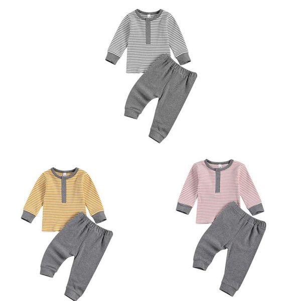 clothing sets 2pcs born toddler baby girl boy casual outfits long sleeve striped pullover + trousers fall outfit set, White
clothing sets 2pcs born toddler baby girl boy casual outfits long sleeve striped pullover + trousers fall outfit set, White
