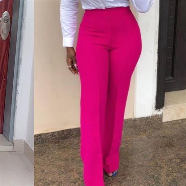 women's pants & capris 2022 autumn winter office lady high waist fuchsia long wide leg women mg438, Black;white
women's pants & capris 2022 autumn winter office lady high waist fuchsia long wide leg women mg438, Black;white