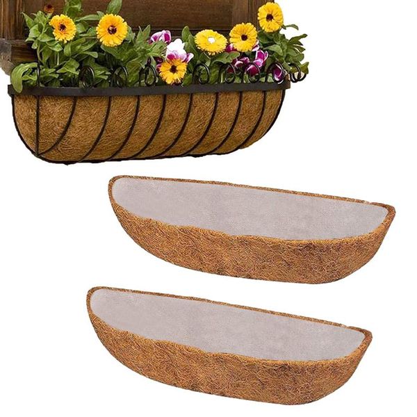 thick coco liners coconut basket for hanging flower baskets ling plant decoration home balcony planters & pots
thick coco liners coconut basket for hanging flower baskets ling plant decoration home balcony planters & pots