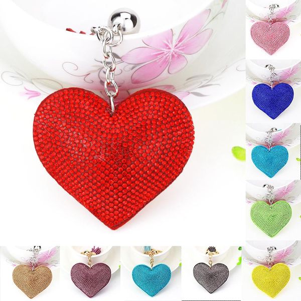 keychains 1pc fashion woman girls keychain love heart leather tassel cute key holder car metal chain keyring charm pendant gifts, Silver
keychains 1pc fashion woman girls keychain love heart leather tassel cute key holder car metal chain keyring charm pendant gifts, Silver