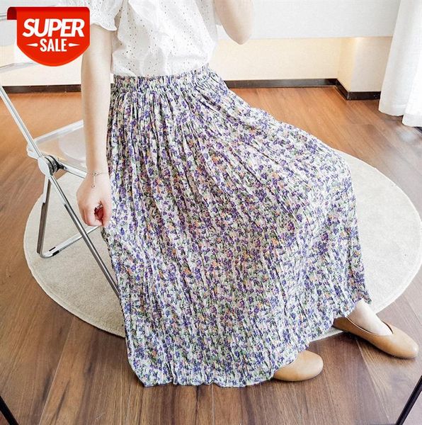 010283 chiffon floral half-length skirt female korean mid-length temperament fairy high waist and thin pleated #8u6v, Black;gray
010283 chiffon floral half-length skirt female korean mid-length temperament fairy high waist and thin pleated #8u6v, Black;gray