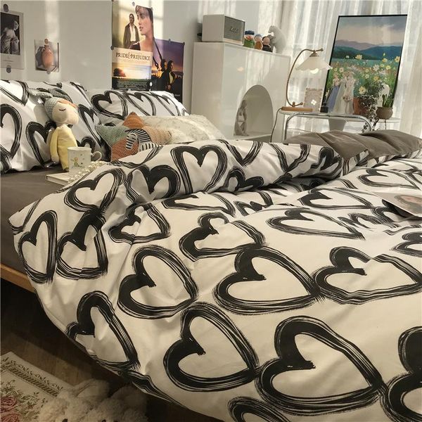 bedding sets four piece set cotton quilt sheet duvet cover bed sheets and pillowcases with fitted
bedding sets four piece set cotton quilt sheet duvet cover bed sheets and pillowcases with fitted