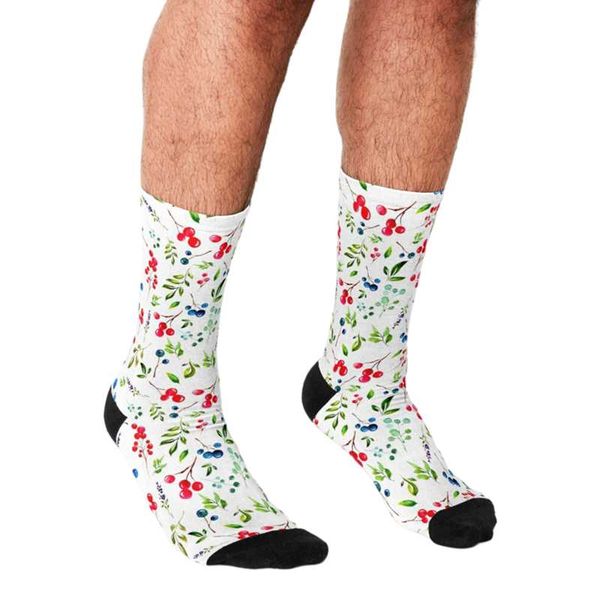 men's socks funny men's wild berry pretty pattern printed hip hop men happy cute boys street style crazy novelty for, Black
men's socks funny men's wild berry pretty pattern printed hip hop men happy cute boys street style crazy novelty for, Black