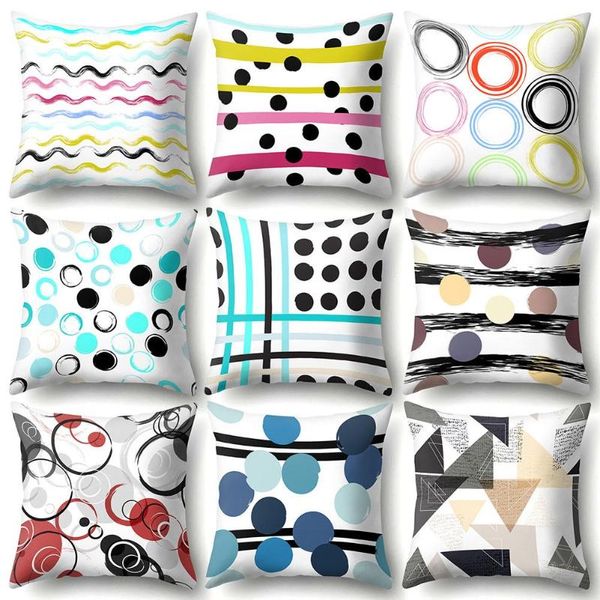 4pcs sofa cushion cover colorful pillow geometric polyester pillowcase home decoration decor case
4pcs sofa cushion cover colorful pillow geometric polyester pillowcase home decoration decor case