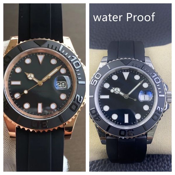 men's watch waterproof rose gold ym 40mm 116655 2813 movement rubber strap black dial high-quality bp factory automatic mechanical watc, Slivery;brown
men's watch waterproof rose gold ym 40mm 116655 2813 movement rubber strap black dial high-quality bp factory automatic mechanical watc, Slivery;brown