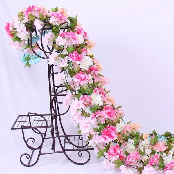 artificial cherry blossom rattan diy wedding wisteria vine for home el background shop wall hanging decoration 230cm/pcs decorative flowers
artificial cherry blossom rattan diy wedding wisteria vine for home el background shop wall hanging decoration 230cm/pcs decorative flowers